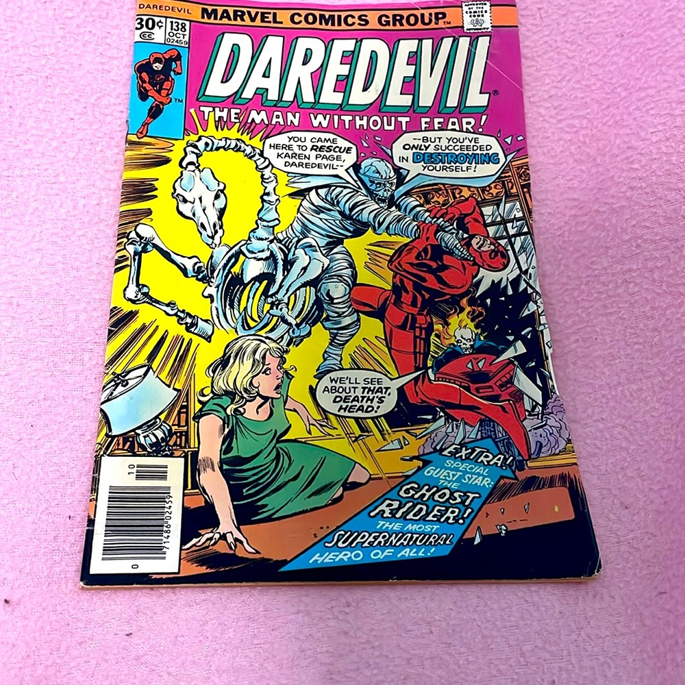 Daredevil #138 "Where is Karen Page?" Colan/Palmer Cover Marvel 1976 - Picture 1 of 16